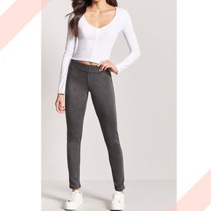 Ankle-zip leggings (forever 21)
